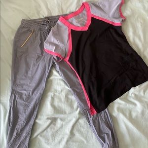 Uniform Set (Pink Black and Grey)